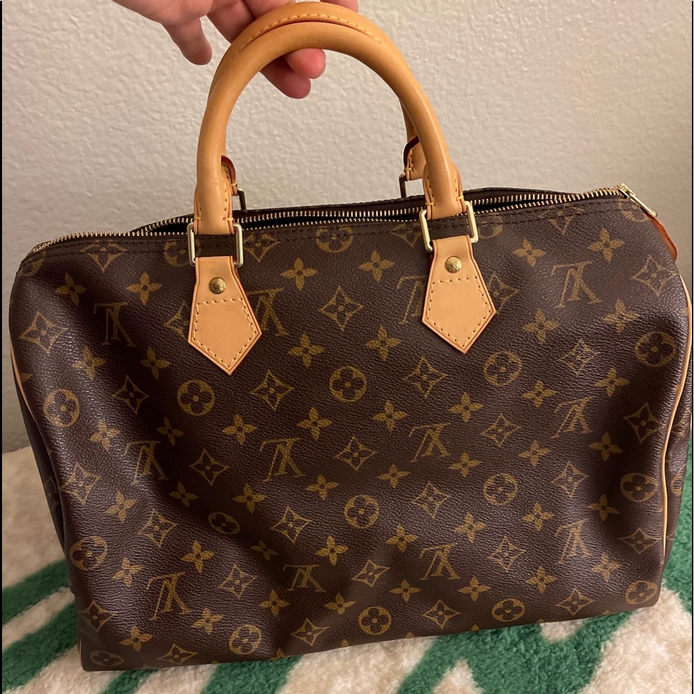 Louis Vuitton 30 Speedy Monogram Brown Canvas Absolutely Authentic